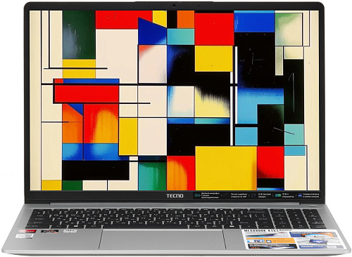 Ноутбук Tecno Megabook K16SDA, Ryzen 5 7430U/16"FHD/16GB/1TB/UHD Graphics/LAN/W11H