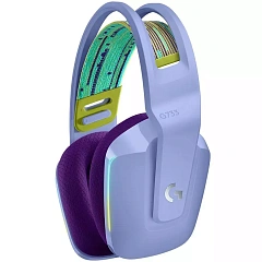 Гарнитура беспроводная игровая Logitech G733 LIGHTSPEED Wireless RGB Gaming Headset - LILAC - 2.4GHZ - N/A - EMEA (M/N: A00125 / A-00080)