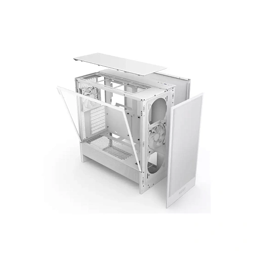 Компьютерный корпус NZXT H5 Flow CC-H52FW-01 White без Б/П