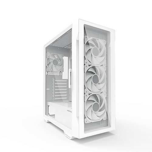 Корпус Zalman I3 NEO TG, Midi Tower, ATX, White, 2x3.5"/3x2.5", 3xUSB, RGB