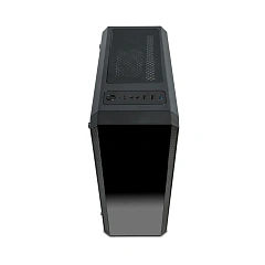 Корпус Delux Atom, Midi Tower, ATX, Black, 2x3.5"/2x2.5", 2xUSB2.0, USB3.0