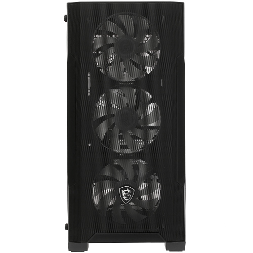 Корпус MSI MAG Forge M100A, Mini Tower, m-ATX, Black, 1x3.5"/1x2.5", 2xUSB2.0, USB3.0
