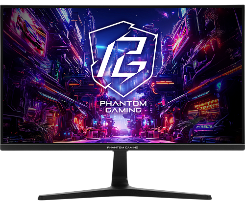 Монитор 24.5" ASRock PG25FFT, Black, IPS, 1920x1080@180Hz, 300кд/м2, 1000:1, 1ms, 2xHDMI, DP