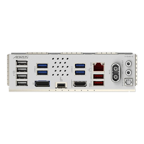 Матплата Gigabyte B860M Aorus Elite WiFi6E ICE,iB860,S1851,mATX,4DDR-5,2xPCI-Ex16,3M.2,HDMI,DP,15USB