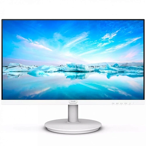 Монитор 27" PHILIPS 271V8AW/01/00 IPS, 1920x1080, 75Hz, 4мс, 250кд/м, Угол Обзора 178/178, 1000:1, SRGB, Mega Infinity DCR, VESA 100x100, HDMI VGA, Колонки 2x2W, Наклон -5/20  градусов, Белый