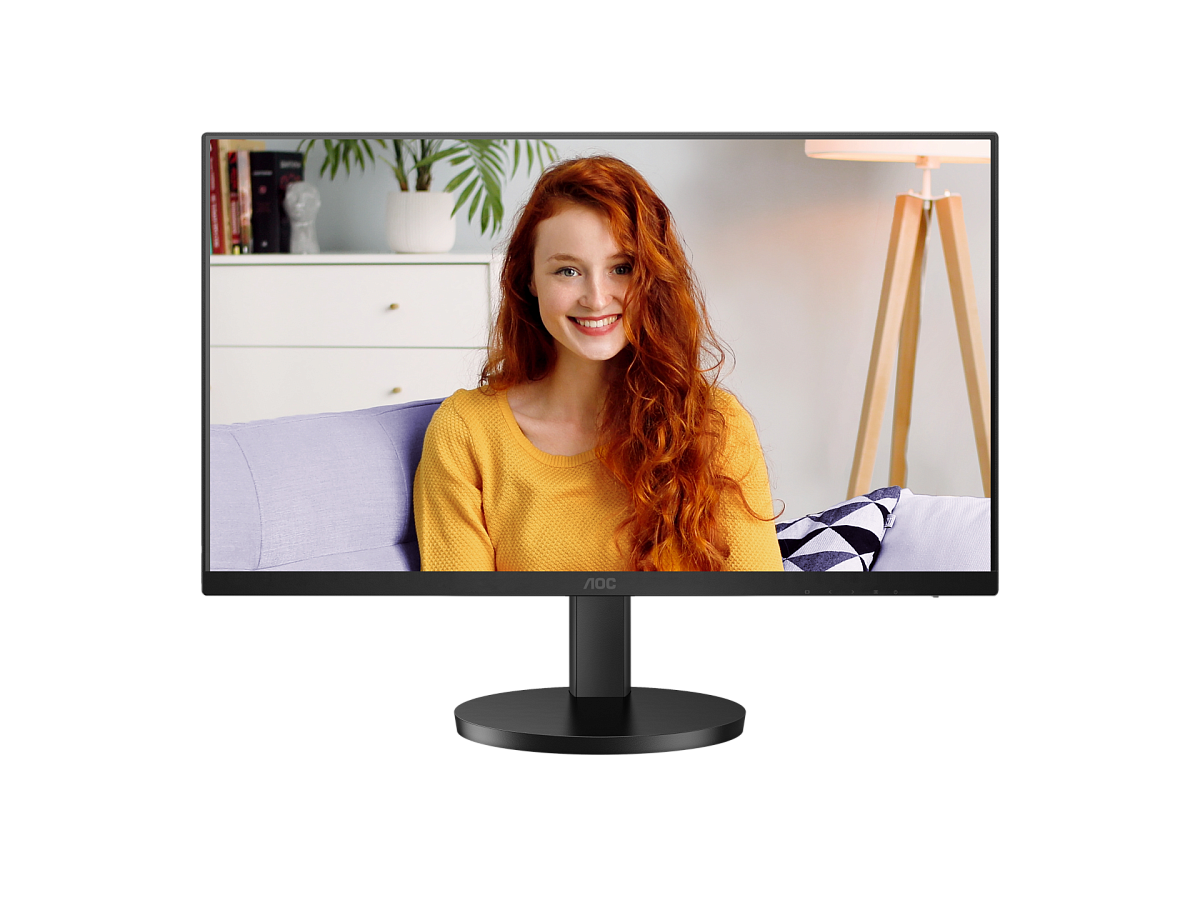 Монитор 27" AOC U27B3AF IPS 3840x2160 60Hz 4ms 350cd/m 1000:1 2xHDMI 1xDP SP 2Wx2 Black