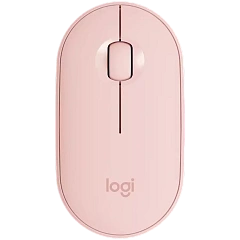 Мышь Logitech Pebble 2 M350S, Rose, Wireless, Optical, 4000dpi, 1 x AA, BT
