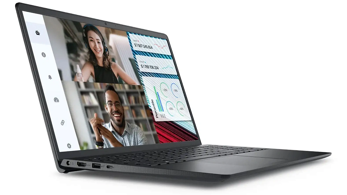 Ноутбук Dell/Vostro 3520/3г/Core i3/1215U/1,2 GHz/8 Gb/512Gb M.2 PCIe SSD/Intel UHD/15,6'' FHD/Wi-Fi 5/BT 5.1/Ubuntu/Backlit KB/Черный