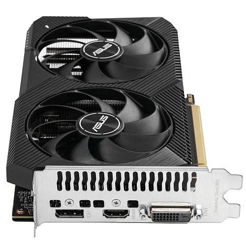 Видеокарта ASUS GeForce RTX3050 OC GDDR6 8GB 128-bit HDMI 1xDVI 1xHDMI 1xDP DUAL-RTX3050-O8G-V2 BOX