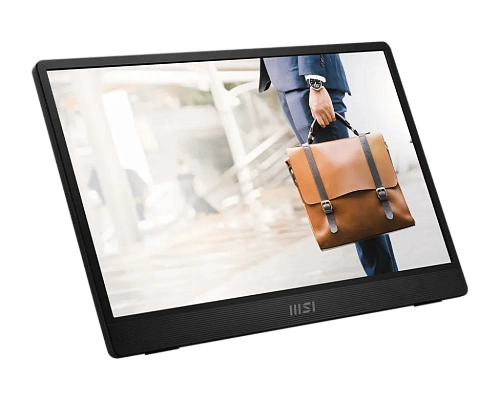 Портативный Ультратонкий Монитор 15.6" MSI PRO MP161 E2 IPS 1920х1080 60Hz 4ms Черный