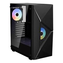 Корпус AeroCool Player-G-BK-v1, Midi Tower, ATX, m-ATX, Black, 2x3.5"/4x2.5", 2xUSB, USB3.0