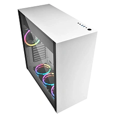 Корпус Sharkoon Pure Steel RGB, Midi Tower, E-ATX, ATX, m-ATX, White, 3x3.5"/5x2.5", 2xUSB3.0