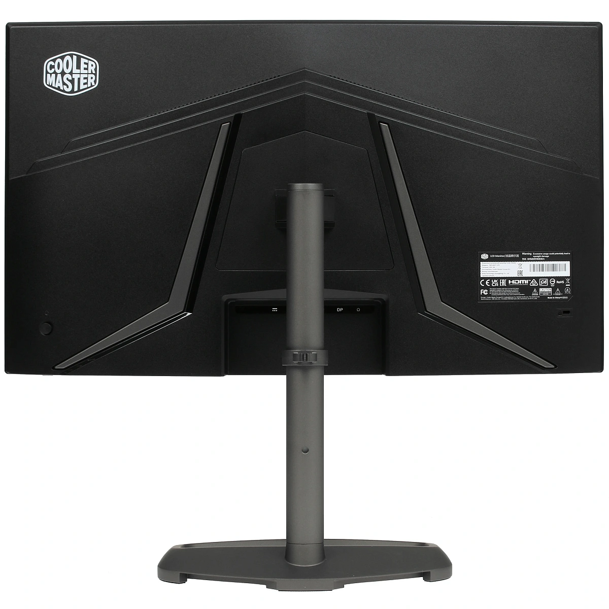 Монитор 27" Cooler Master GM27-CFX, Black, VA, 1920x1080@240Hz, 400кд/м2, 3000:1, 2xHDMI, DP