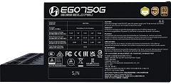 Блок питания Lian Li EG0750G BLACK 750W Full Modular, 80+ GOLD, КПД 90.5% G9P.EG0750G.B000.EU