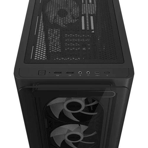 Корпус ASUS A23 PLUS TG ARGB BLACK mATX/mITX/ A23 PLUS TG/ARGB A23 PLUS TG ARGB BLACK