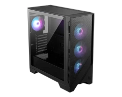 Корпус MSI MAG Forge 321R Airflow, Midi Tower, ATX, Black, 2x3.5"/3x2.5", 2xUSB3.2, USB-C