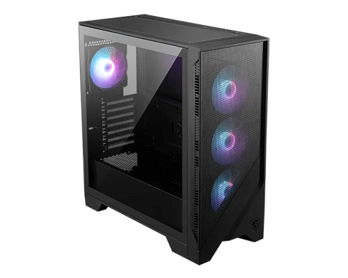 Корпус MSI MAG Forge 321R Airflow,  Midi Tower, ATX, Black, 2x3.5"/3x2.5", 2xUSB3.2, USB-C