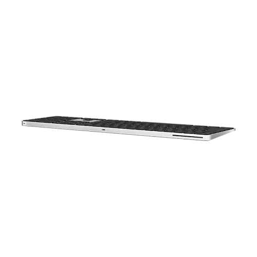 Magic Keyboard with Touch ID and Numeric Keypad for Mac models with Apple silicon - Black Keys - Russian,Model A2520