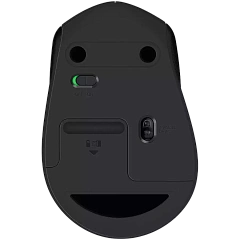 Мышь беспроводная Logitech M330 Silent Plus Black (черная, оптическая, 1000dpi, 2.4 GHz/USB-ресивер, бесшумная, под правую руку) (M/N: M-R0051 / C-U0010)