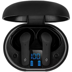 ttec SoundBeat Play TWS Bluetooth Headset, Black