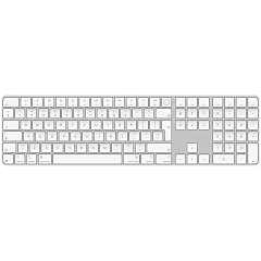 Magic Keyboard with Touch ID and Numeric Keypad for Mac models with Apple silicon - Russian - White Keys,Model A3119