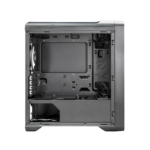 Корпус Zalman M3 Plus RGB, Mini Tower, m-ATX, Black, 2x3.5"/4x2.5", 3xUSB, RGB