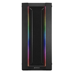 Корпус Sharkoon ELITE SHARK CA200M, Midi Tower, E-ATX, Black, 4x3.5"/7x2.5", 2xUSB2.0, 2xUSB3.0