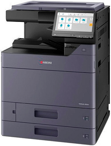 МФУ лазерное Kyocera TASKalfa 2554ci (SRA3), Printer/Scanner/Copier, цветное, 4800x1200 dpi, 25/12 ppm (A4/A3), 4 GB+32 GB SSD, 1.6 GHz, tray 150+1000 sheets, USB+Ethernet, Duplex, drum 200k, базовый блок, без крышки, без тонера, реком. установка специали