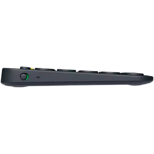 Клавиатура беспроводная Logitech K380 (DARK GREY, Multi-Device, Bluetooth Classic (3.0), 2 батарейки типа ААА) (M/N: Y-R0056)
