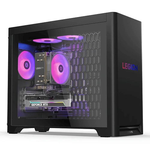 Системный блок Lenovo 90YJ000YKZ Legion T5 30AGB10 AMD Ryzen 5 7600 up to 5,1Ghz (8Cores)/16GB/1TB SSD/NVIDIA GeForce RTX 5070 12GB GDDR7/Wi-Fi 6E/BT5.3/NoOS/1Y/Black
