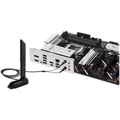 ASUS Main Board Desktop AMD Socket AM5 AMD B850 Chipset 4 x DIMM slots, max. 256GB 1 x DisplayPort 1 x HDMI port 1 x Wi-Fi module 3 x M.2 slots 4 x SATA ATX Form Factor