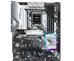 Матплата ASRock Z790 Pro RS, iZ790, S1700, ATX, 4DDR-5, 8SATA, 2xPCI-Ex16, 4xM.2, HDMI, DP,17USB