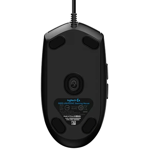 Мышь игровая Logitech G102 LIGHTSYNC, Black (арт. 910-005823, M/N: MU0054)