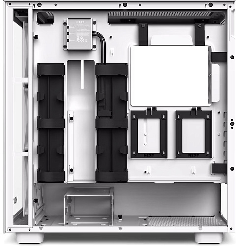 Корпус NZXT H7 Elite, Midi Tower, ATX, m-ATX, White, 2x3.5"/4х2.5", 2xUSB3.0, USB-C
