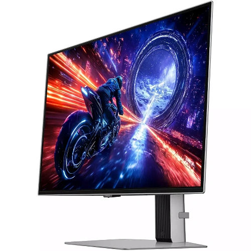 Игровой монитор Odyssey OLED G6 QHD 27" SAMSUNG LS27FG602SIXCI OLED 2K QHD (2560x1440) 500Hz 0.03мс 300кд/м2  1млн.:1xDP, 2xHDMI 2xUSB3.2 1xUSB-B Черный