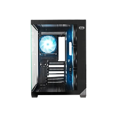 Корпус PCCooler C3T700 BK ATX/mATX/ITX USB-C USB3.0 USB2.0 Black