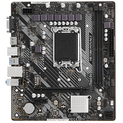 Материнская плата ASRock H610M-HVS/M.2 R2.0 LGA1700 2xDDR4 4xSATA M.2 D-Sub HDMI mATX Поддержка процессоров 12 и 13 серии!