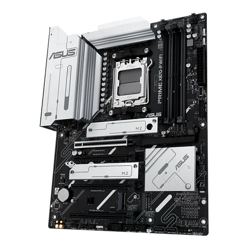 Матплата Asus Prime X870-P WiFi, AM5, ATX, 4DDR-5, 5xPCI-Ex16, 2SATA, 4xM.2, HDMI, 2xUSB-C, 19USB