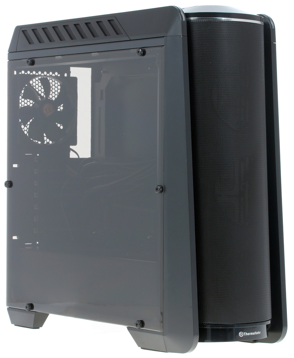 Корпус Thermaltake Versa C24 RGB, Midi Tower, ATX, Black, 2x3.5"/4x2.5", 2xUSB, 2xUSB3.0