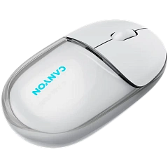 CANYON mouse OnClick 24 BT/ Wireless Transparent/White