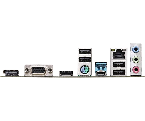 Матплата ASRock H610M-HDV/M.2+ D5,iH610,S1700,mATX,2DDR-5,1xPCI-Ex16,4SATA,1xM.2,VGA,HDMI,DP,15USB