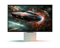 Игровой монитор Odyssey 3D G90XF 4K 27" SAMSUNG LS27FG900XIXCI IPS 4K 3840x2160, РЕЖИМ 3D БЕЗ ОЧКОВ, 165Hz 1мс 350кд/м2 1000:1 2xHDMI 1xDP 2xUSB3.1 Колонки 2x5W 178°(Г)/178°(В), Регулируемая по высоте подставка 120мм, Поворот Экрана PIVOT, Черный с Подсв