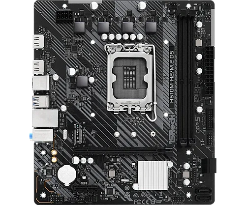 Материнская плата ASRock H610M-H2/M.2 D5 LGA1700 2xDDR5 4xSATA M.2 2xHDMI mATX