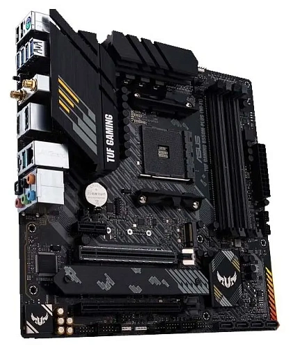 Материнская плата ASUS TUF GAMING B550M-PLUS AMD B550 AM4 4xDDR4 4xSATA3 2xM.2 RAID HDMI DP mATX