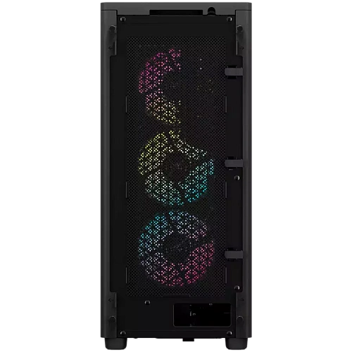 Корпус Corsair iCUE 2000D RGB Airflow, mini-ITX, Black, 3x2.5", 2xUSB3.0, USB-C