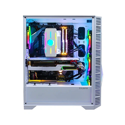 Корпус Zalman Z3 Iceberg, Midi Tower, E-ATX, White, 2x3.5"/4x2.5", USB2.0, 2xUSB3.0