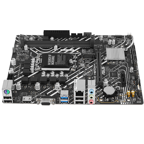 Матплата Asus Prime H610M-D, iH610, S1700, mATX, 2DDR-5, 1xPCI-Ex16, 4SATA, 1xM.2, VGA, HDMI, 10USB