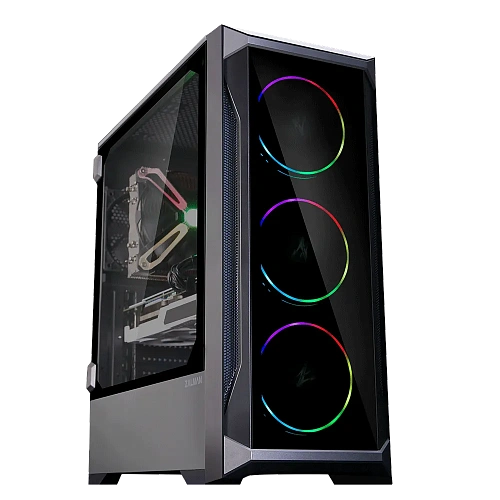 Корпус Zalman Z8 TG, Midi Tower, ATX, Black, 4x2.5"/2x3.5", USB2.0, 2xUSB3.0