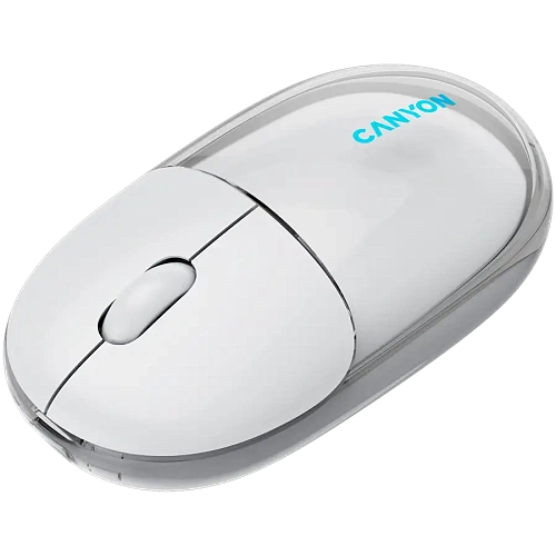 CANYON mouse OnClick 24 BT/ Wireless Transparent/White
