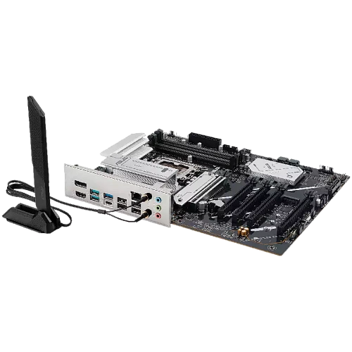 ASUS Main Board Desktop LGA1851 Intel B860 Chipset 4 x DIMM slots, max. 256GB, DDR5 1 x DisplayPort 1 x HDMI port 1 x Wi-Fi module 2 x M.2 slots 4 x SATA ATX Form Factor